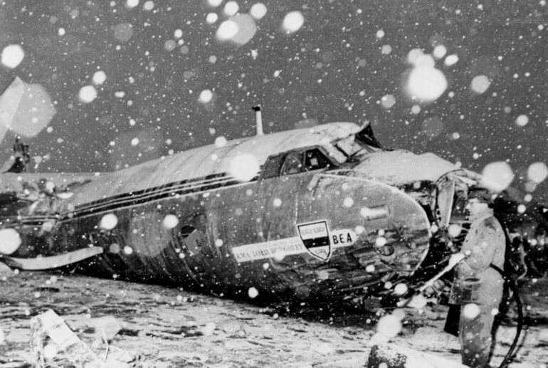 Μάντσεστερ Γιουνάιτεντ, αεροπορικό δυστύχημα στο αεροδρόμιο του Μονάχου
